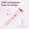 360 Degrees Push Heated Eyelash Curler Long Lasting 3 Temperature