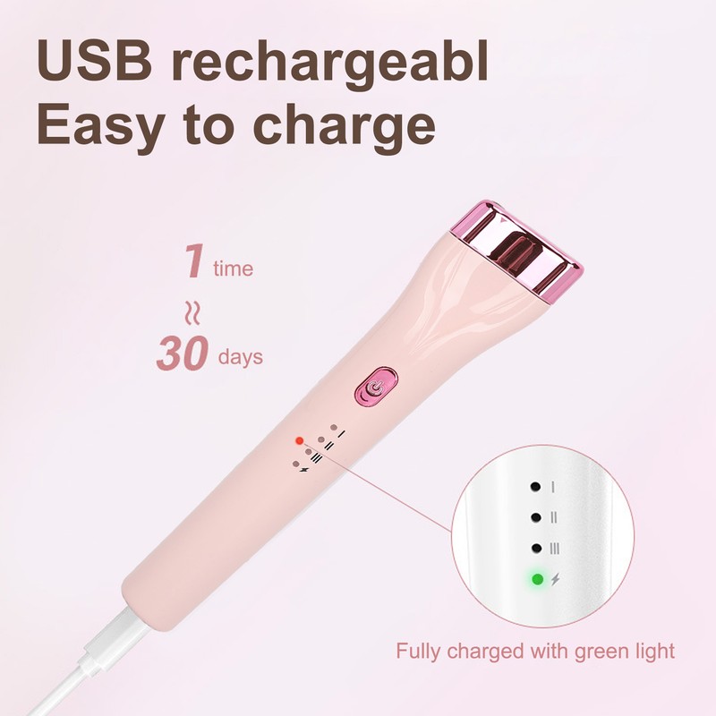 360 Degrees Push Heated Eyelash Curler Long Lasting 3 Temperature