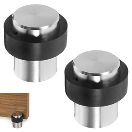 2 Pack Door Stoppers for Floor, Rubber Door Stop, Stick on Door Stop, Floor Mounted Door Stop, Floor Mounted Door Stopper, for Use in Homes, Offices, Or Commercial Spaces