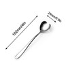 4 Pcs Coffee Stirring Spoons, Stainless Steel Dessert Spoons Heart