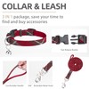 PUPTECK Adjustable Dog Harness Collar and Leash Set Step in