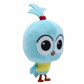 BANDAI Milo Bird Teddy Bear Plush Toys - 20cm Lark Cuddly Toy from the Milo Animated Series | Huggable Boys and Girls Toys with Soft Touch Material | Adorable Cartoon Stuffed Animals Toys for Kids