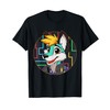 Djing Dj Fox Furry tshirt Furries Tail Ears Cosplay Shirt