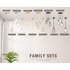 Osimir Glass Pendant Lights Kitchen Island 3 Pack, Black Kitchen