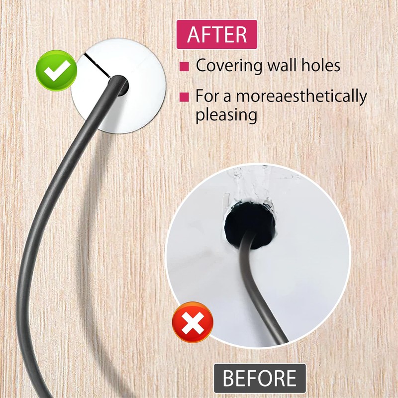 Pack of 5 Wall Feed-Through for Starlink, for 2.54 cm