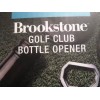brookstone NIB BROOKSTONE golf club bottle opener