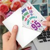 NobleWorks - 95th Milestone Happy Birthday Card - Funny Card