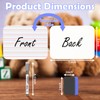 Dry Erase Boards 25 Pack, 9"x12" Double Sided Small Whiteboards