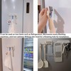 Magnetic Hanger Organizer and Magnetic Hooks Set, 3 Layer Hanger