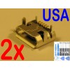 2x Lot of Micro USB Charging Port Sync for Asus