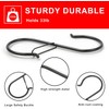 6 Pack 3.8 Inch S Hooks for Hanging, Heavy Duty