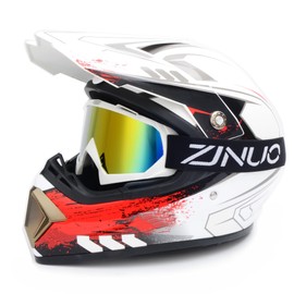 ZJNUO ATV Goggles Motorcycle Goggles Dirt Bike Goggles Off Road Motorbike Motocross Riding Racing MX UTV Goggles Windproof Dustproof Scratch Resistant Glasses for Adults Men Women and Youth