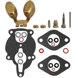 Tektall LQ39 Carburetor Rebuild Repair Kit with Float Replaces for Zenith Wisconsin Engine VH4D VHD TJD THD AHH
