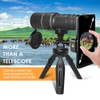 UniqueFire High Power Mini Black Telescope Zoom Adjustable Optical Monocular