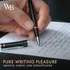 Wordsworth and Black Rollerball Pen - Luxury Pen - Chrome