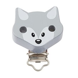 Dummy Chain Clip Fox 37 mm x 11.5 mm Grey