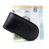 Leather Magnetic Money Clip - Italian Premium Craft Banknote Clip,