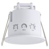 SEBSON Motion Sensor Outdoor IP65 Ceiling Flush-Mounted 6m/360° HF Sensor