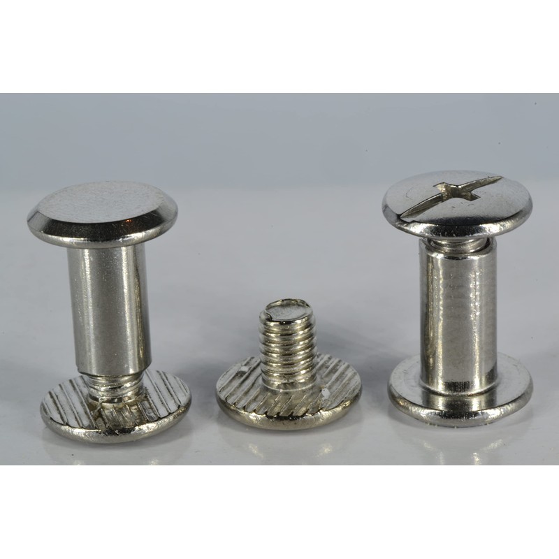 Book Screws Stainless Steel 8 mm | Pack of 20