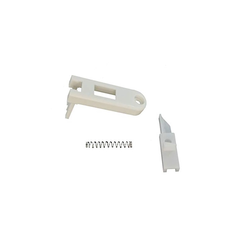 WRS Keller 2-1/4" Locking Tilt Latch Set - White