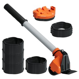 MouZie Heavy Duty Furniture Lifter Jack Tool kit Easily Lift Furniture and Appliance for Inserting Furniture Sliders, Pads, Mover Dolly Rollers, Appliance Movers with Wheels, Moving Dollies Coasters