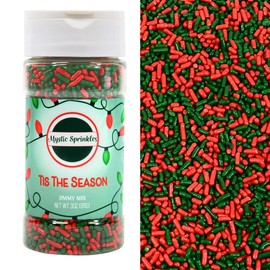 Mystic Sprinkles Christmas Holiday Jimmy Sprinkle Mixes (Tis the Season 3oz)