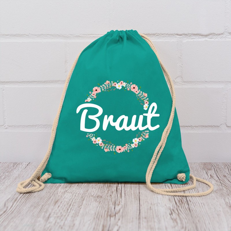 Hen Party – Bridal Flower Wreath – Gym Bag -