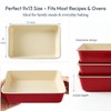 Proigtz 9x13 Inch Baking Pan 2 Pack, Heavy Duty Nonstick