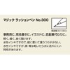 Teranishi Chemical Magic Water-Based Pen #300, 10 Colors M300C-10