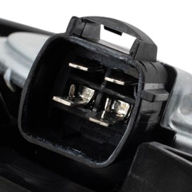 TRQ Radiator Cooling Fan Assembly Compatible with 2014-2022 Mitsubishi Mirage MI3115149