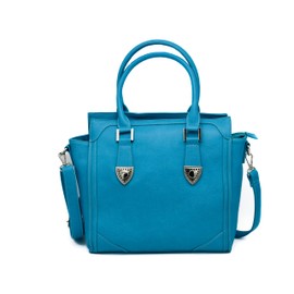 Goson Concealed Carry Tote Bag - Large and Fashionable CCW Purses for Women with Multiple Pockets, Crossbody Straps, YKK Locking Zippers in Faux Leather