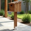 VEVOR 6x6 Post Base 10 Pcs, Inner Size 5.49x5.57inch/139.5x141.5mm Concrete