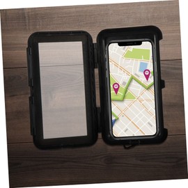 SHOWERORO 1 PC Cell Phone Holder for Bicycles Motorcycles Practical Phone Bracket with Stable Viewing Compatible with All Smartphones Easy One Hand Operation for Navigation