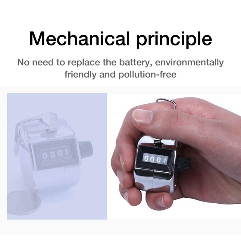 Chenfly Tally Clicker Counter, Hand Tone Counter - Manual People