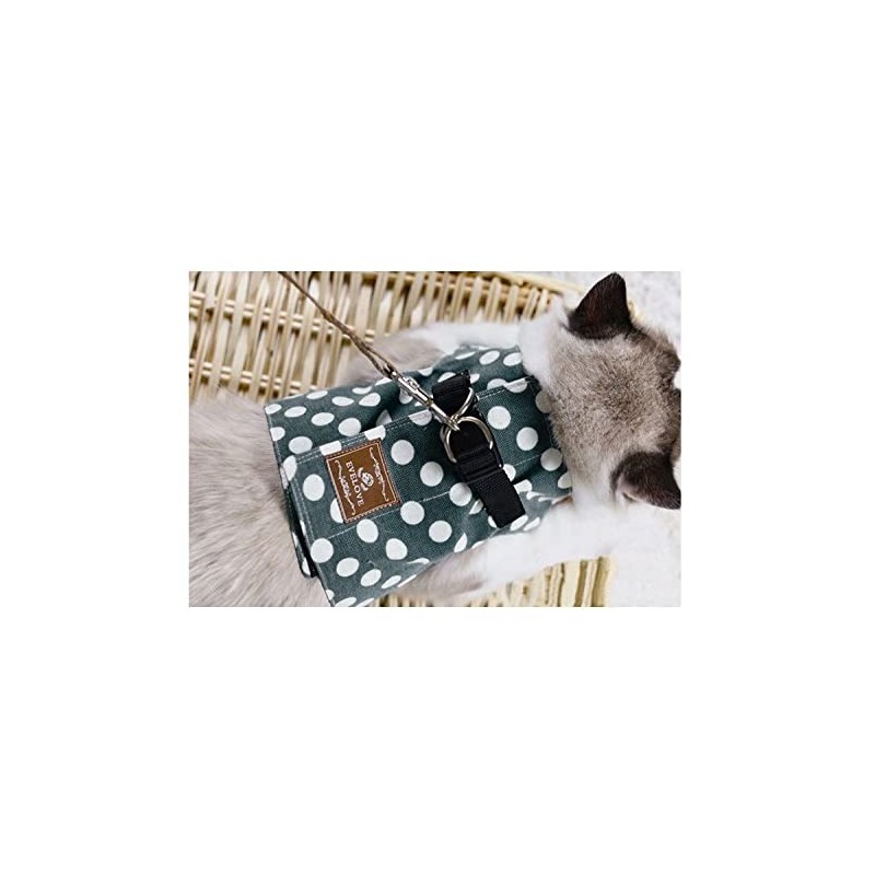 Plus Nao Cat Harness Lead Set, Leash, Chestplate, Vest, For