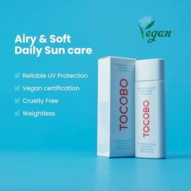 TOCOBO Bio Watery Sun Cream SPF50+ PA++++ 50 ml Protector Solar Facial Vegano e Hidratante