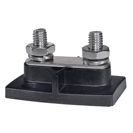 Blue Sea Systems 2020 POWERBAR BUSBAR DUAL STUD 3/8", Beige