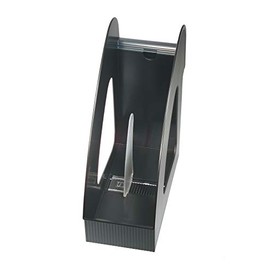 HAN 1612-13, GALAXY magazine file. Innovative design with divider, labelling clip and extra wide, pack of 2, black