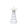 Maruesu Candlestick Holder, White, 3.0 Size Low, White