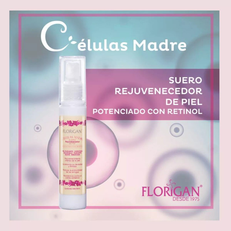 Florigan Celulas Madre Suero Rejuvenecedor Con Retinol