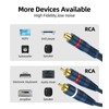 DteeDck RCA Splitter 1 Female to 2 Male, 2 Pack