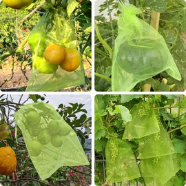 MAILEKT Grape Protection Bags 40 x 30 cm, Pack of 50 Grape Protective Bags, Fruit Protective Bag, Grape Protective Bag for Protecting Grapes from Cherry Vinegar Flies, Wasps and Birds