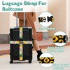 Luggage Straps, 2 Pcs Luggage Straps for Suitcases Strap Suitcase
