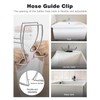 Hopbucan Washing Machine Drain Hose Holder, Adjustable Drain Hose Holder,