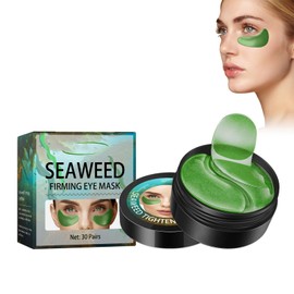 Dyceittdia Pack of 60 eye mask, seaweed eye mask, firming eye mask made of seaweed, moisturising eye mask, reduces swelling, fatigue and dark circles under the eyes, eye mask