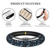 Sea Turtle Steering Wheel Cover for Women Elastic Rubber Steering