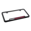 Ford Performance UV Black Plastic License Plate Frame