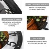 25cm Classic Iron Round Clock with Silent Sweep Second Handsheet