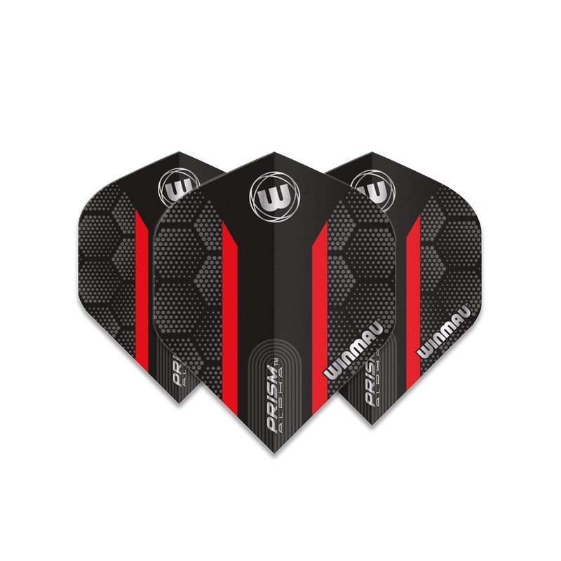 WINMAU Prism Alpha Hexagon Design Extra Thick Dart Flights -