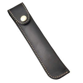 Daimay Leather Pen Bag Pen Holder Leather Pen Case Leather Pen Ballpoint Pen Case Handmade Writing Instrument Case Pencil Case Leather Case - Black